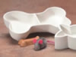 Bone Shaped Dog Bowl
