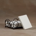 Square Coasters (4) with Holder