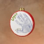 Round Orna-Print Ornament