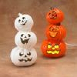 Jack-o-lantern stack - light up