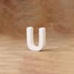 Standing/Hanging Letter U
