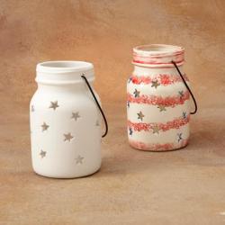 Mason Jar Star Lantern