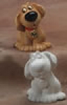 Textured Dog Bank