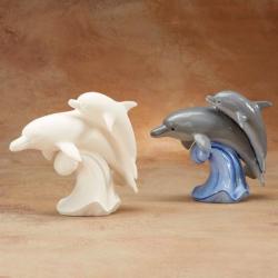 Double Dolphins Figurine
