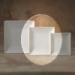 Square Coupe Dinner Plate