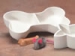 Bone Shaped Dog Bowl