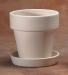 Medium Flower Pot w/saucer