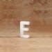 Standing/Hanging Letter E