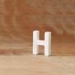 Standing/Hanging Letter H