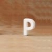 Standing/Hanging Letter P