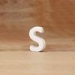 Standing/Hanging Letter S