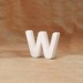 Standing/Hanging Letter W
