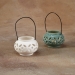 Hanging Lantern w/wire handle