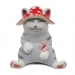 Mushroom Hat Cat